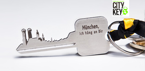 Berlin, Schlüssel,SevenLives,SevenLives Jena, Heimatkiosk, Schlüssel mit Silhouetten, City Keys, Marko Kurth, Lars Götze, Jena Paradies, Berlin marketing, Berlin Souvenir, München, München Souvenir, München Stadtschlüssel, 