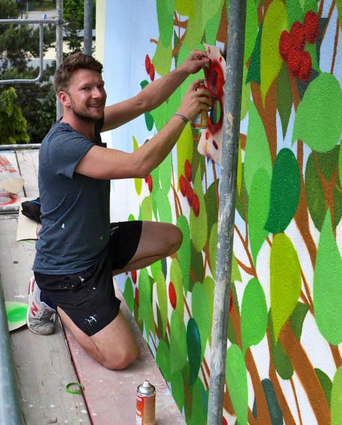Marko Kurth, Graffiti, Naumburg, Graffiti Naumburg, Heimatkiosk, Jenagraffiti, T-Shirt druck,